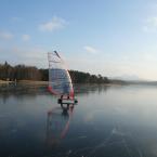 Máchovo jezero v zimě