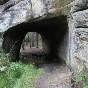 Tunel u Nové Vsi, autor: Jan Mertlík