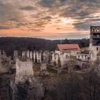 Zřícenina hradu Zvířetice, autor: Frýba
