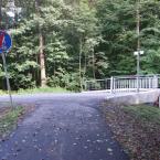 Rozcestí - odbočka doleva