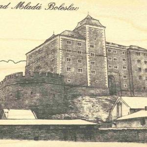 Dřevěný pohled - Hrad Mladá Boleslav