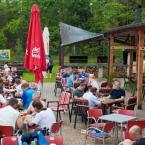 Restaurace, terasa - Areál Ráj Srbsko